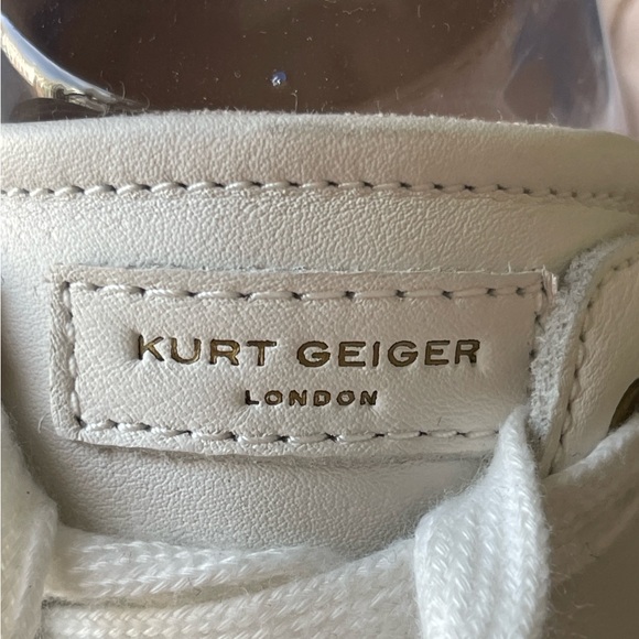 Kurt Geiger London LANE EYE  White SNEAKER NWT Size 40.5W - Picture 11 of 15